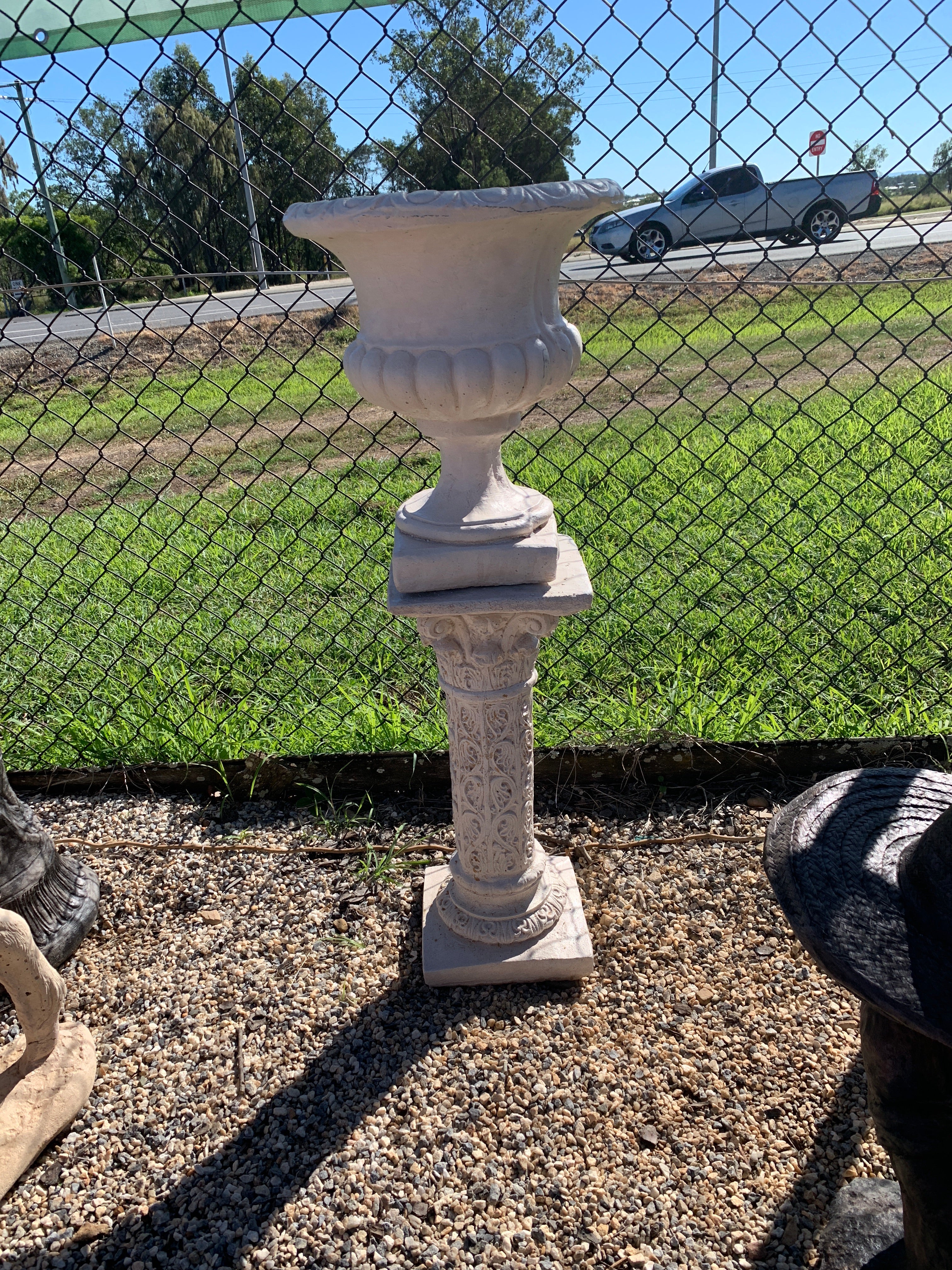 Medium fancy urn planter