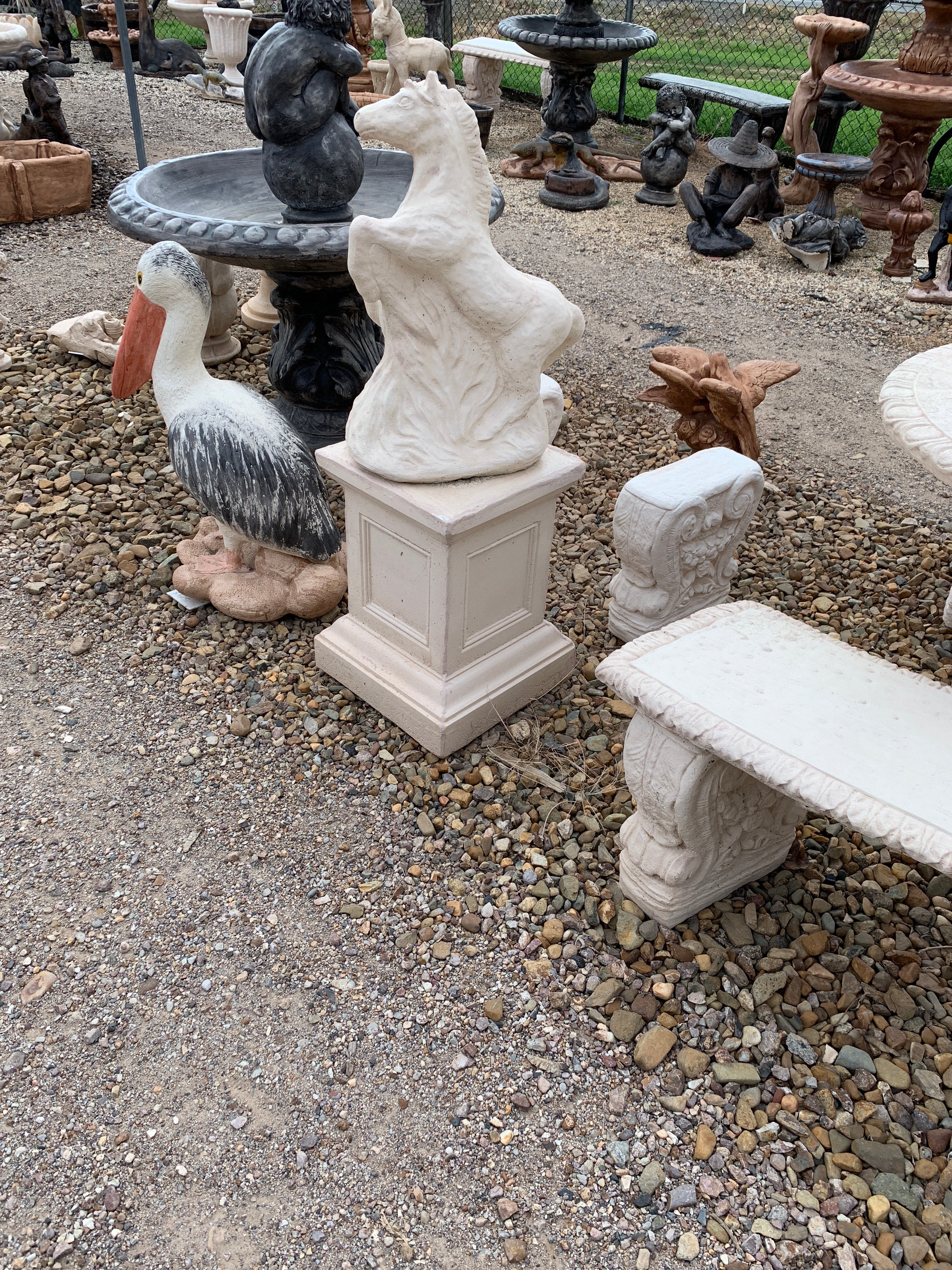 Medium square column